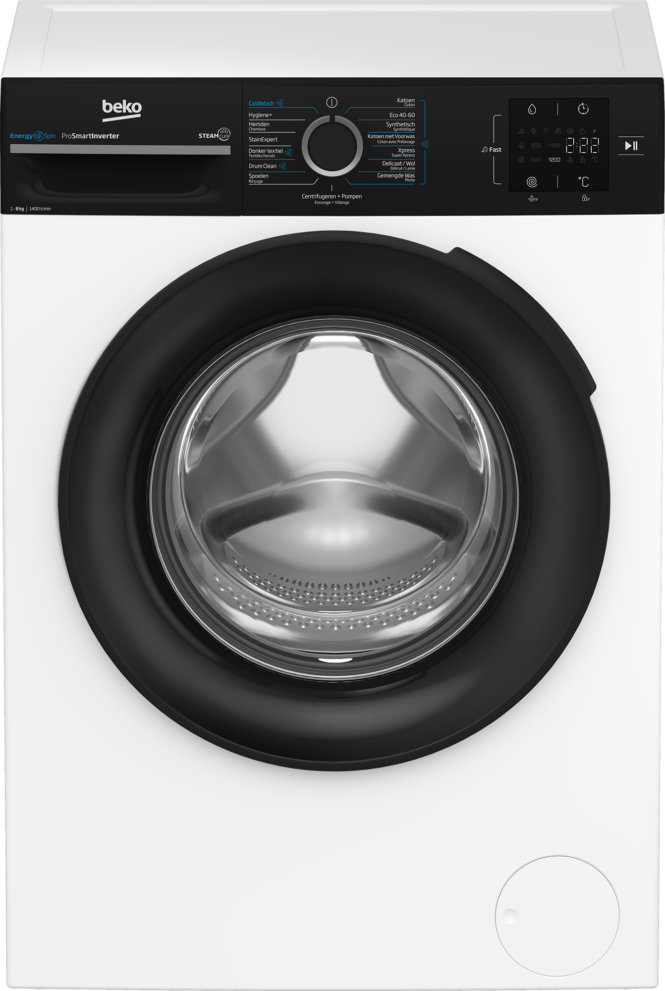 BEKO BM3WFT3841B wasmachine