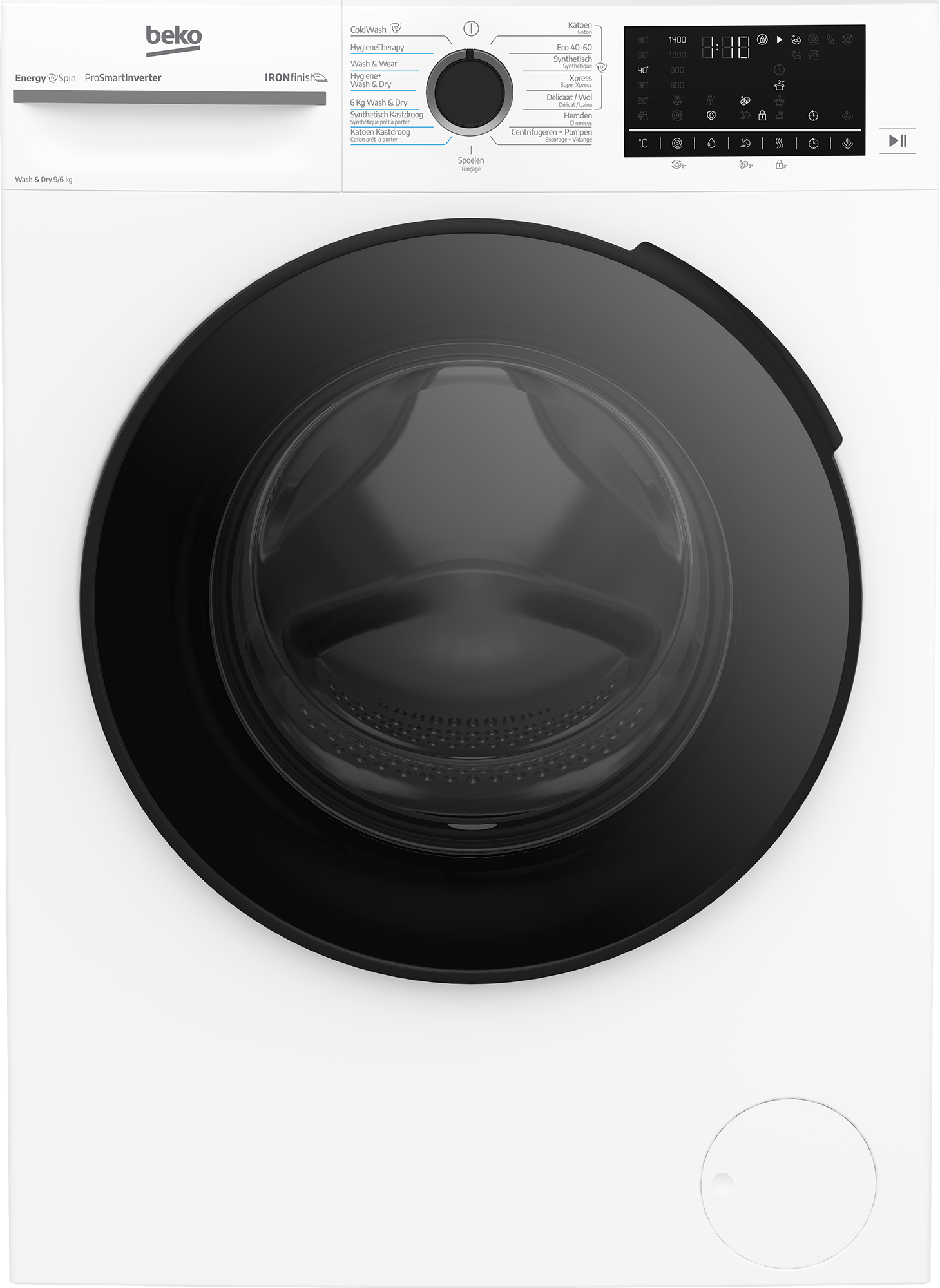 BEKO BM5DFT4941W was- droogcombinatie