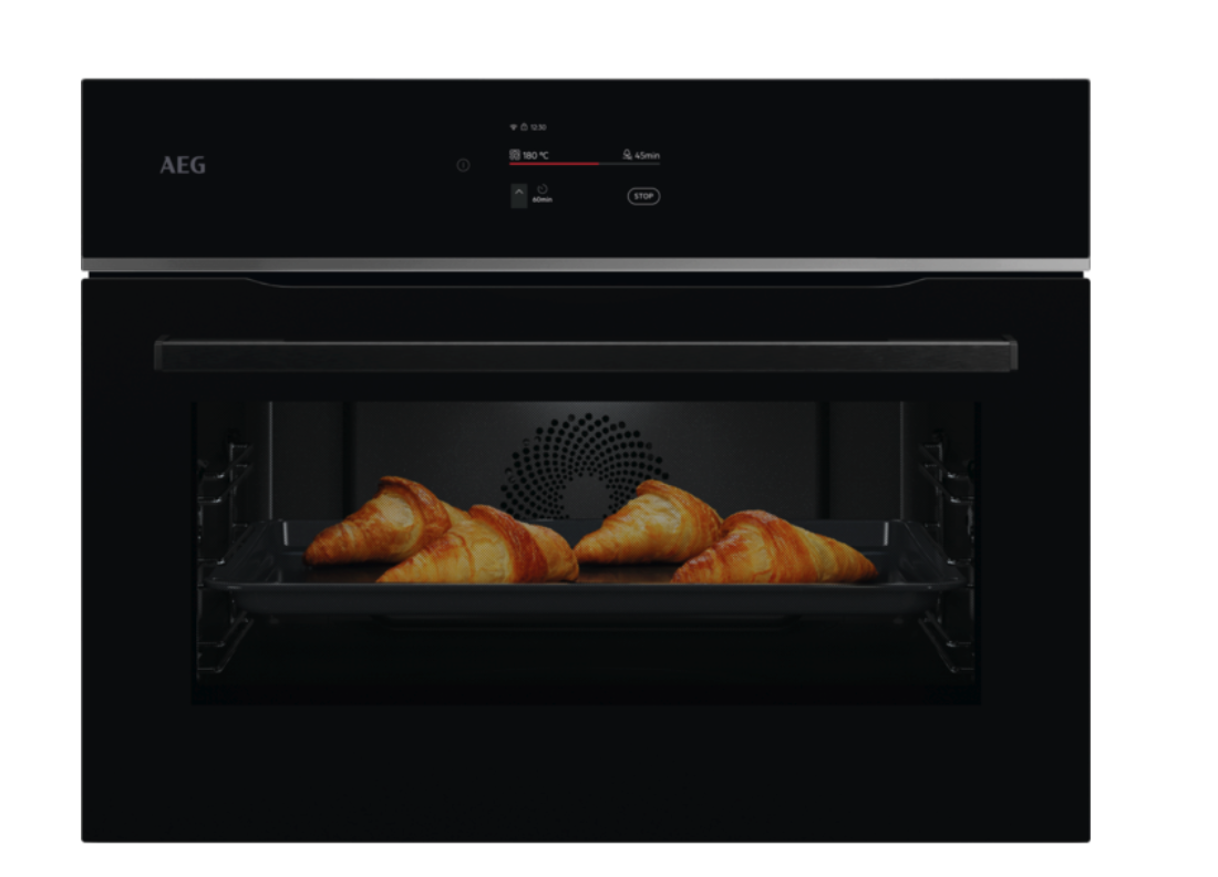 AEG TA7PK721B 7000 multifunctionele oven met stoomtoevoeging - 45cm