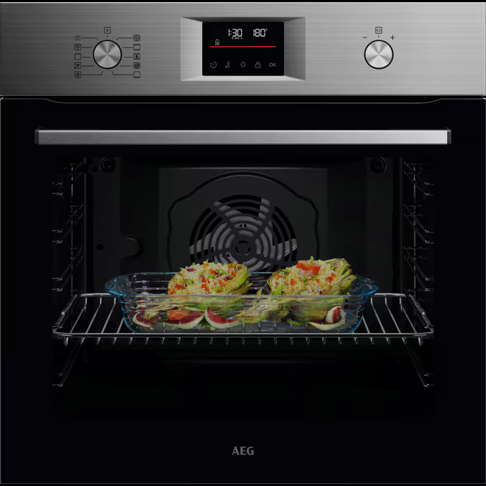AEG OBU3P40SM 5000 multifunctionele oven met stoomtoevoeging - 60cm