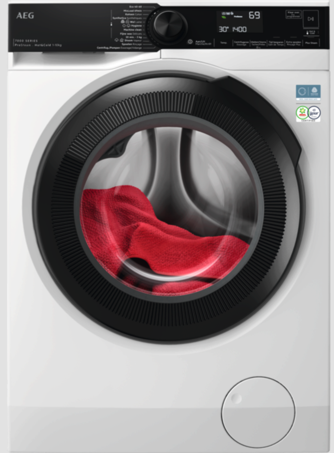 AEG LR76HOT 7000 wasmachine