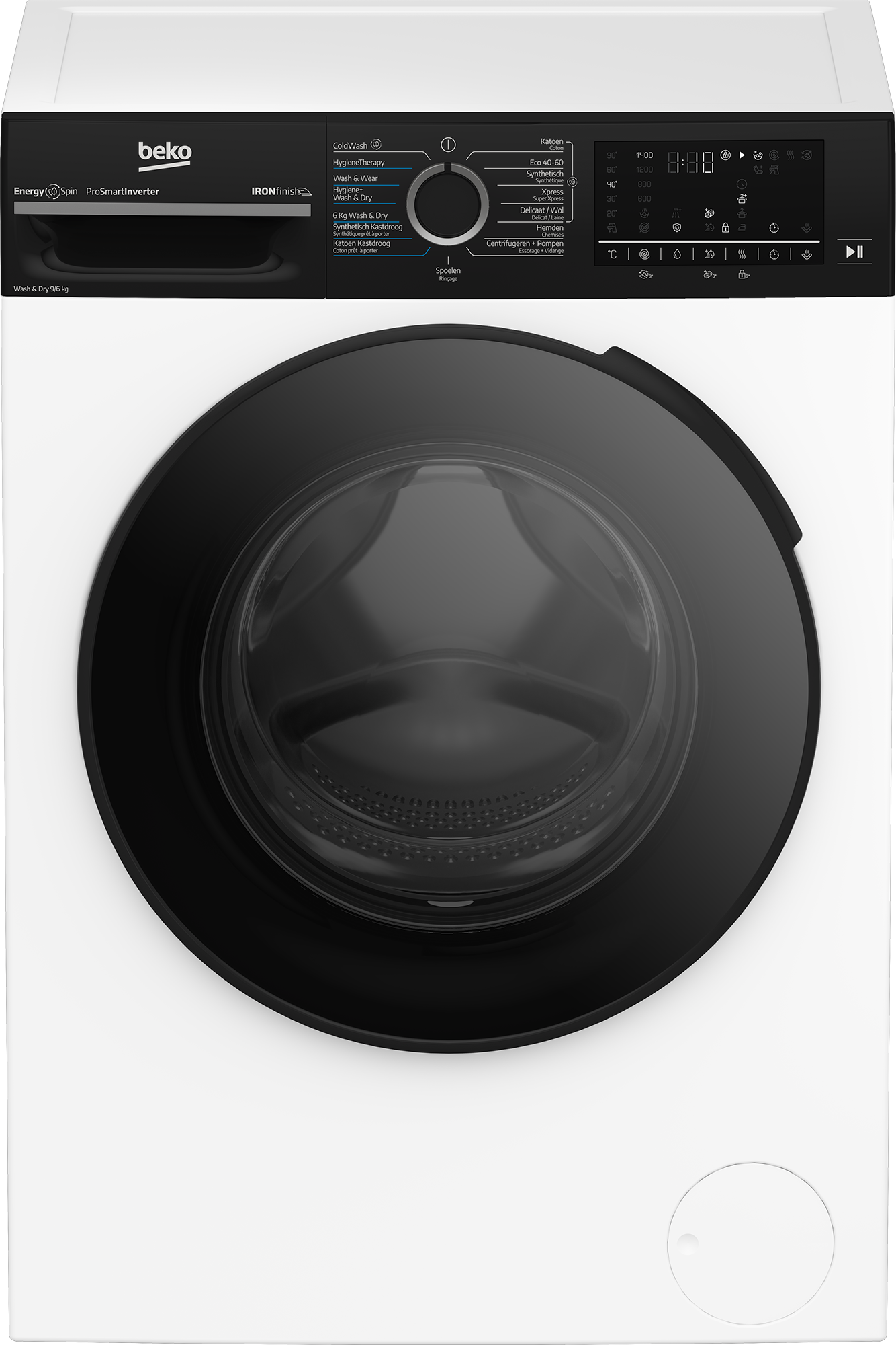 BEKO BM5DFT4941B was- droogcombinatie