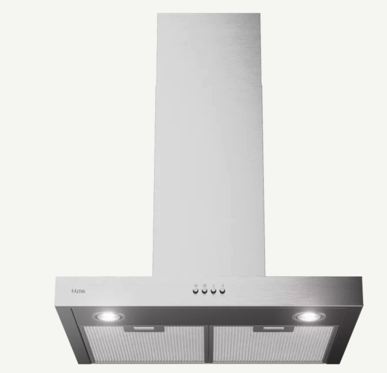 ETNA AB260RVS wandschouwdampkap - 60cm