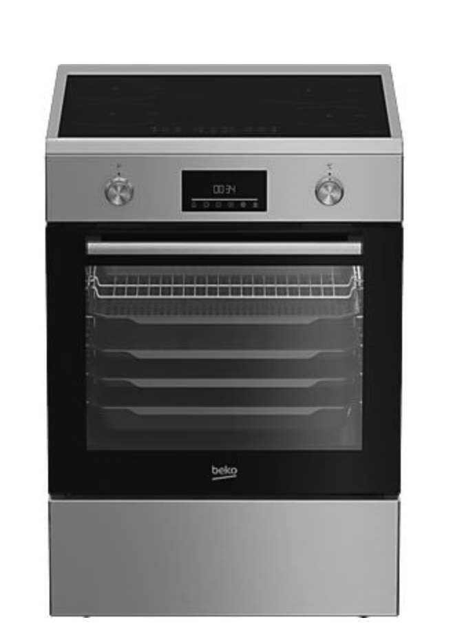 BEKO FBMA6930GX fornuis met inductie kookplaat - 60cm