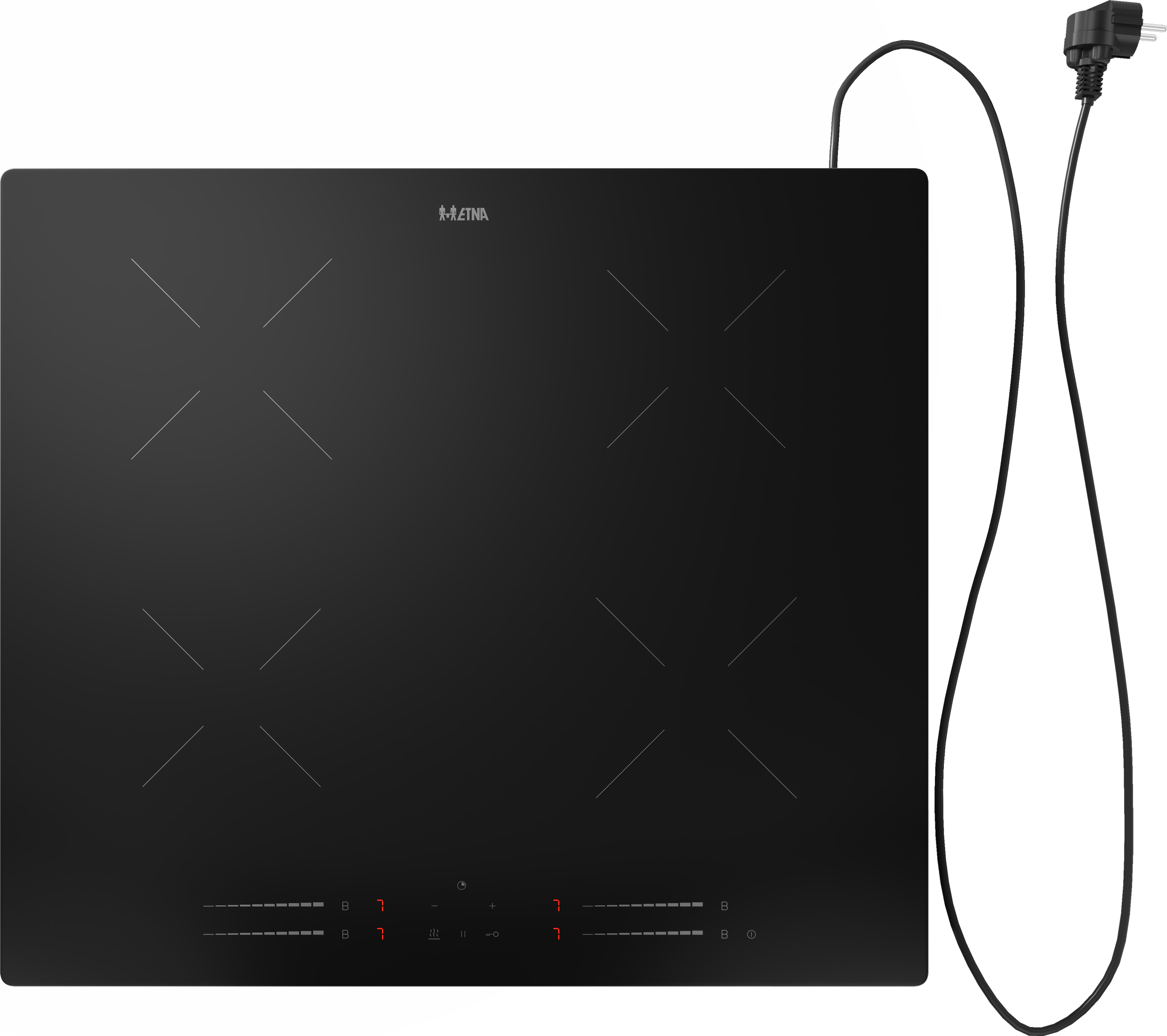 ETNA KIV364RVS vrijstaande inductiekookplaat - 60cm