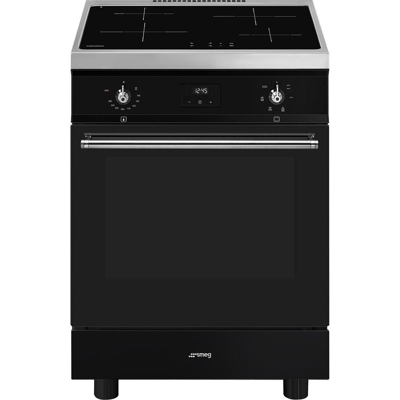 SMEG C6IMBLT2 fornuis met inductie kookplaat - 60cm