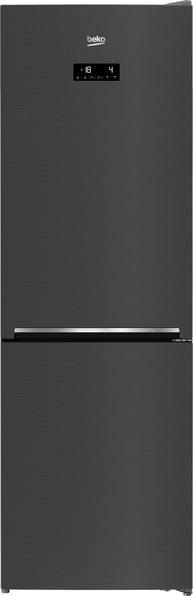 BEKO RCNE366E70ZXBRN koel-/vriescombinatie - 186cm