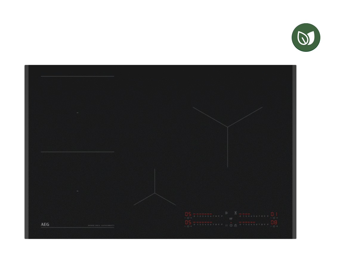 AEG TII84B10FZ 6000 inductiekookplaat - 80cm